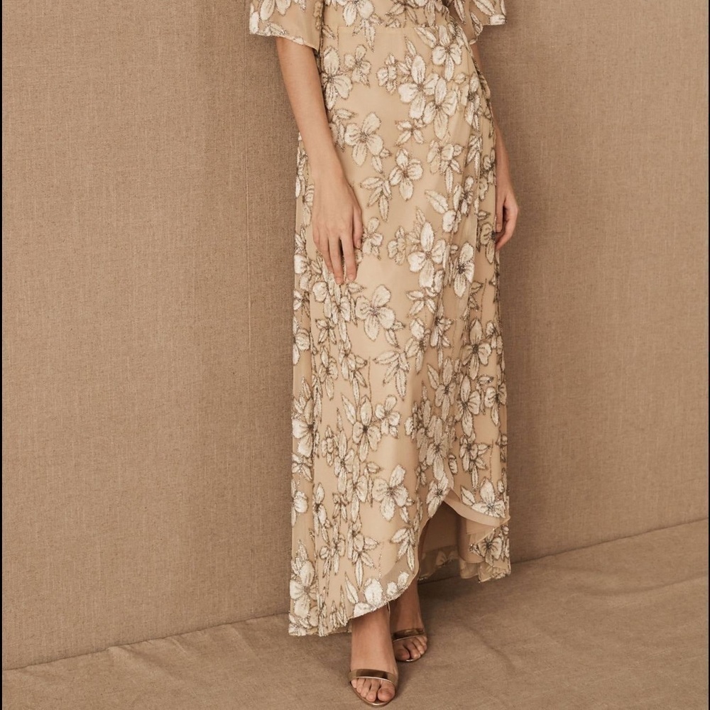 BHLDN BLOOMSBURY MAXI DRESS CREAM - Picture 2 of 13